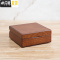 三维工匠乌金木制戒指盒首饰盒便携首饰收纳盒袖扣盒耳环耳钉盒旅行首饰盒