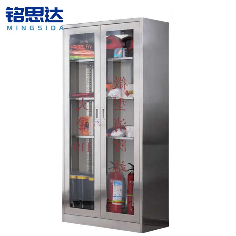 铭思达不锈钢微型消防站1800*900*400mm台高清大图