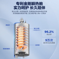 海尔(Haier)即热式电加热水龙头 安全速热家用热水宝 防漏电快热电热水器 下进水小厨宝加热器DST-33L1(C)