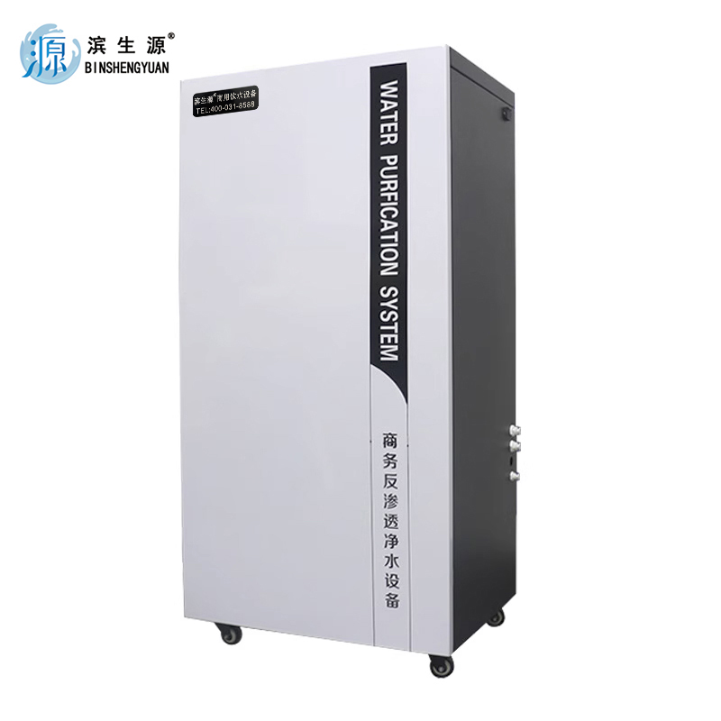 滨生源商用净水设备制水量60升内置11G压力桶小白柜式BSY-RO400(台)高清大图