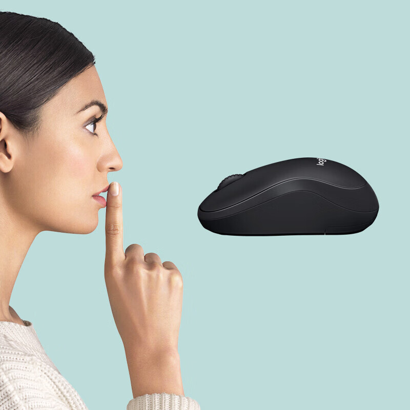 罗技M220 无线鼠标(黑色)高清大图