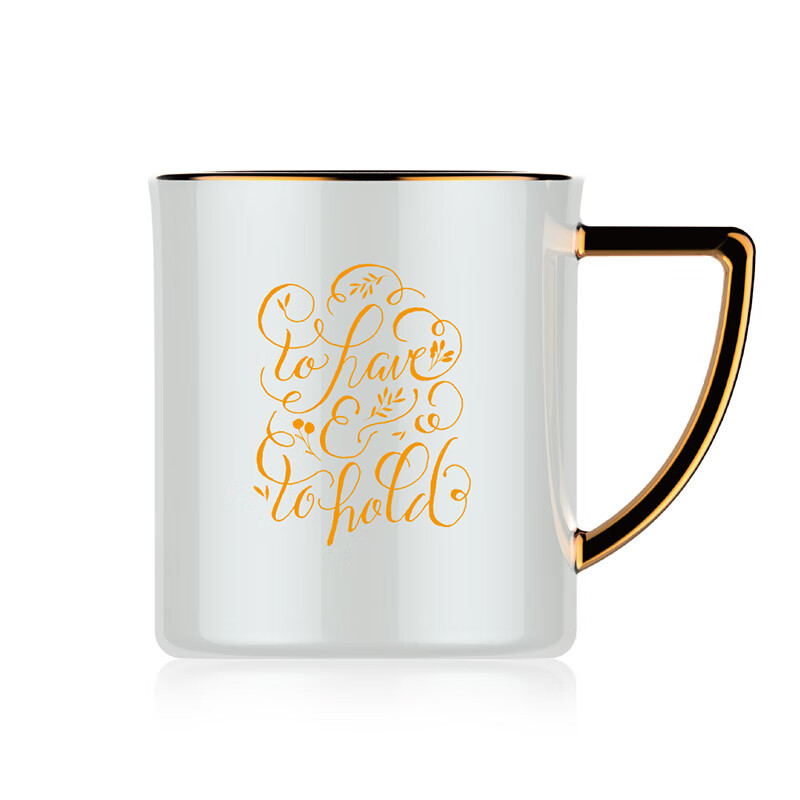 特美刻描金陶瓷杯tc85001