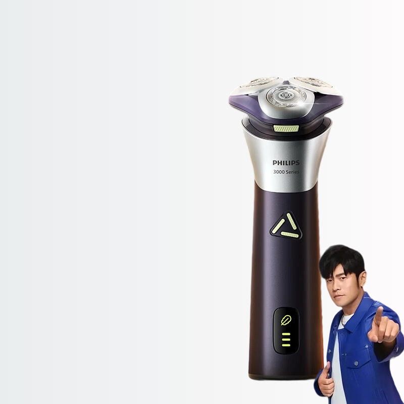飞利浦剃须刀电动S3885/02全新3系旋风PRO剃胡刀刮胡刀6D浮动刀头三刀头胡须刀普通装