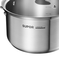 苏泊尔(SUPOR)蒸滋味汤蒸多用锅 304不锈钢加厚小蒸锅电磁炉燃气通用 EZ22SS03