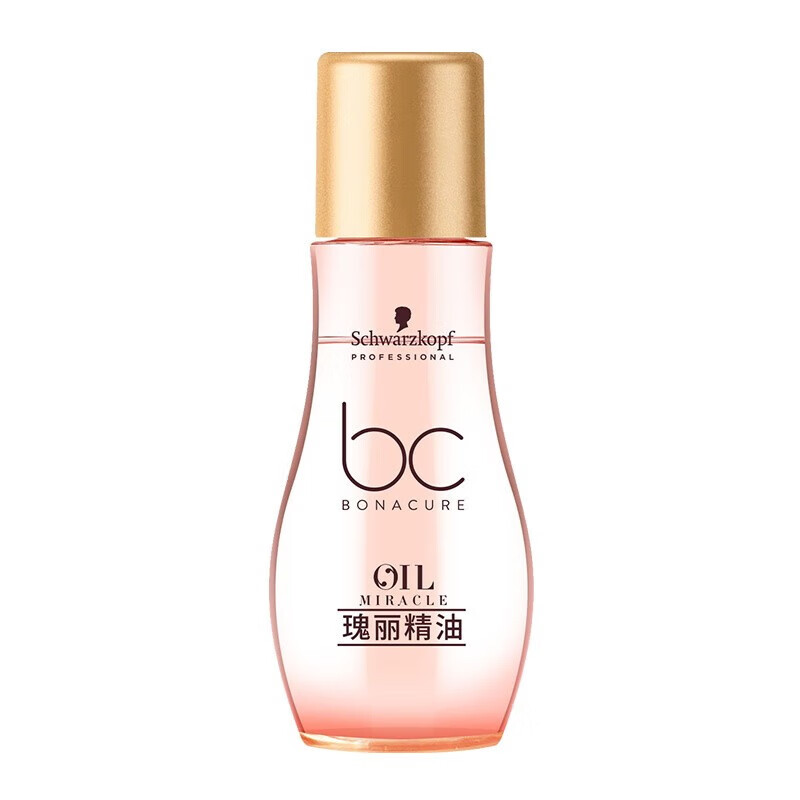 施华蔻(Schwarzkopf) 专业保丽发丝臻亮玫瑰精油精华素30ml