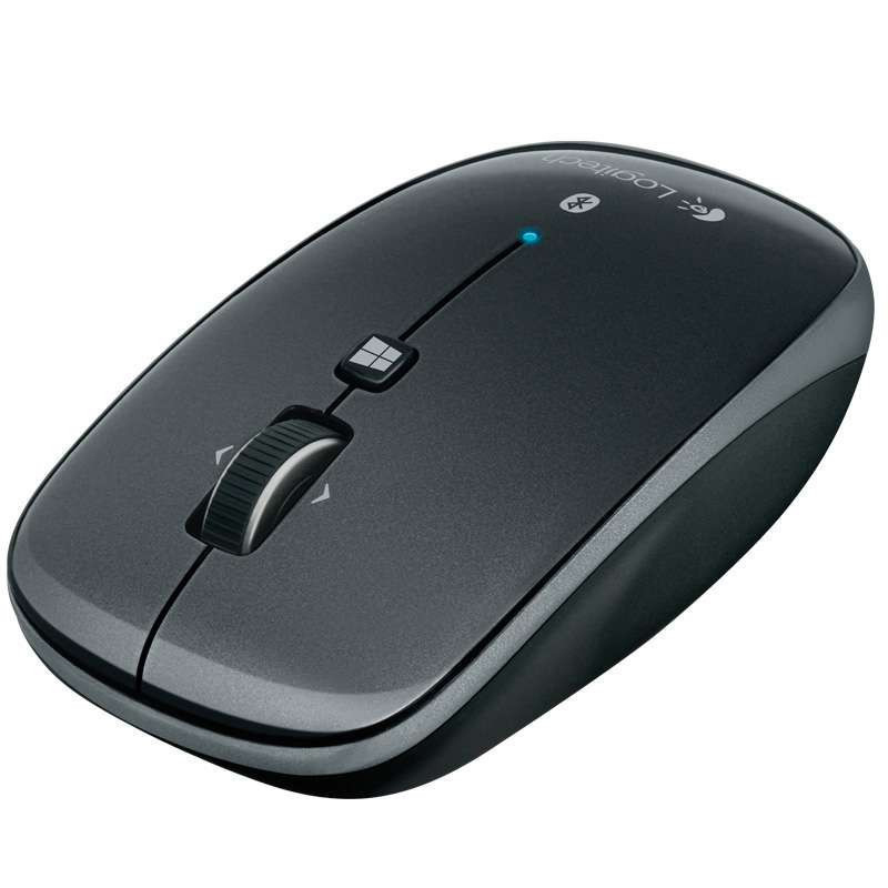 罗技(Logitech) M557 无线蓝牙鼠标 黑色 (单位:个)