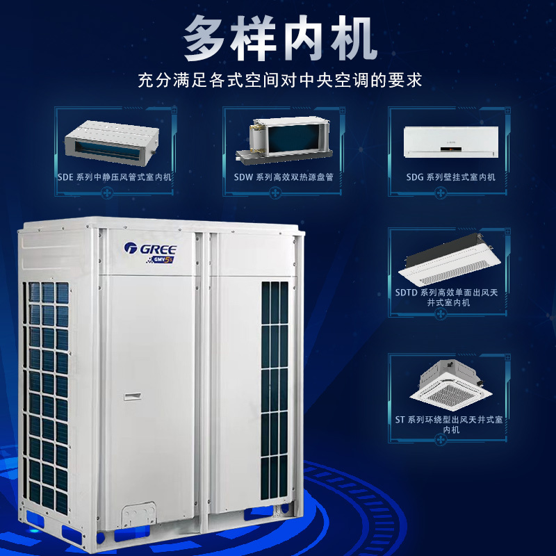 GREE/格力商用大多联中央空调一拖多 26匹GMV EM系列 直流变频冷暖一级能效GMV-730WM/A2 智能控制