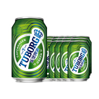 乐堡(Tuborg)啤酒 330ml*6*4听整箱装