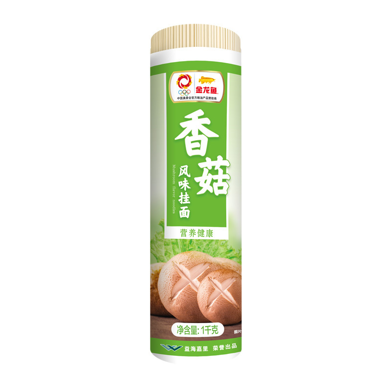 金龙鱼经典纸包系列香菇风味挂面1000G
