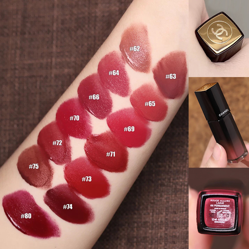 送礼专属香奈儿chanel黑管唇釉6ml超炫耀釉光唇萃新品水润妆感低调