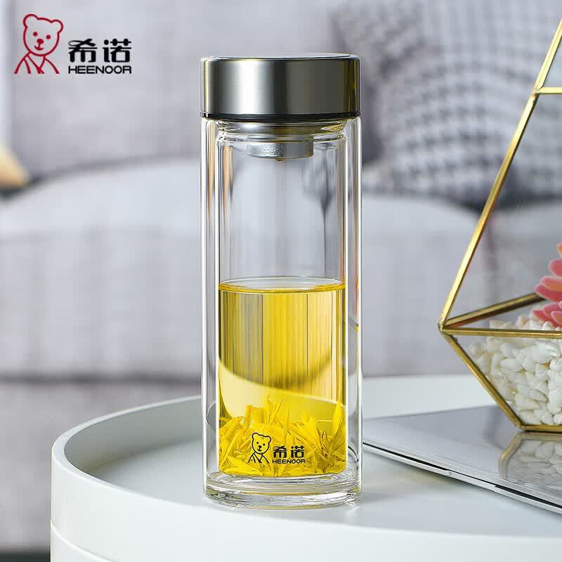 希诺 XN-6595双层玻璃杯360mL