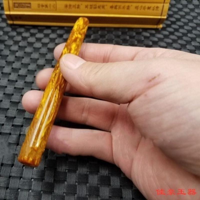 金丝海柳烟嘴男士长款戒烟烟斗海柳木纹烟嘴金丝海柳烟嘴男士长款戒烟