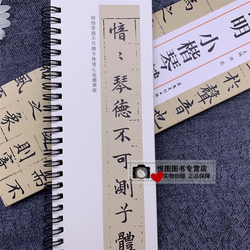 [正版]全10册文徵明字卡文征明琴赋草堂十志滕王阁序莲社图记雪赋月赋清静经千字文赤壁赋杂书册经典碑帖近距离临摹字卡毛笔字高清大图