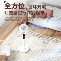法迪欧“臻”享系列电风扇家用轻音电扇舒适遥控款摇头办公室学生宿舍空气循环扇FDFY-20K