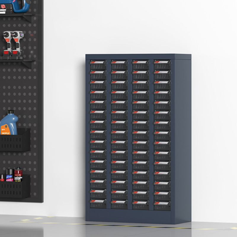 臻远 ZYLJG-W47 零件柜 60抽透明无门小号 526*220*885高清大图