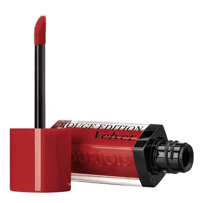 Bourjois 平价口红 雾面天鹅绒丝绒哑光唇釉7.7ml 08#葡萄酒红 哑光 法国进口