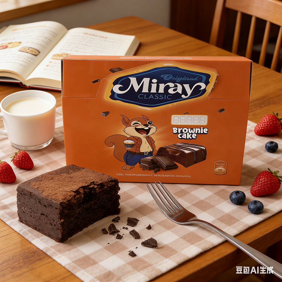 老亚牌Miray布朗尼蛋糕