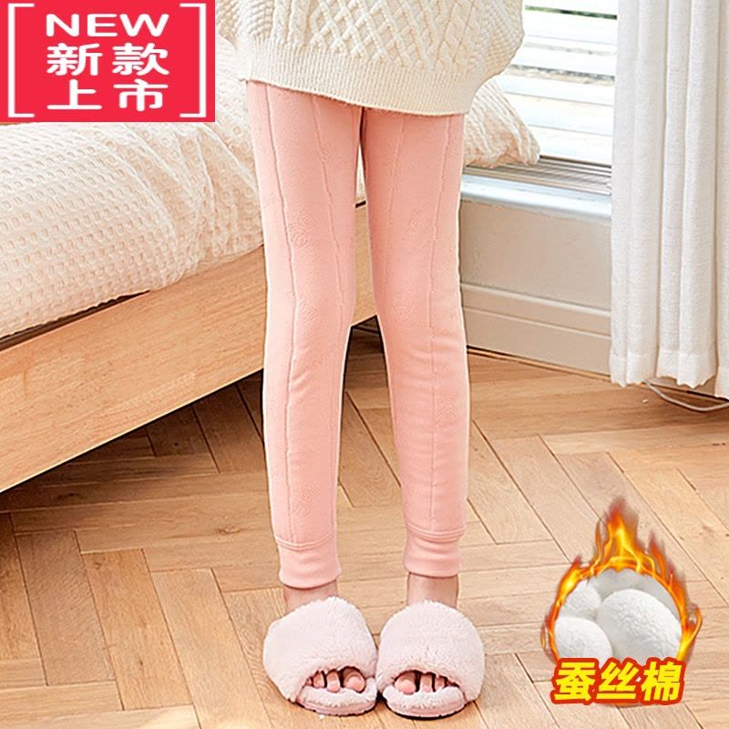 可莉允女童棉裤内穿冬加厚儿童冬季棉保暖裤初中生女孩校服器内胆图片