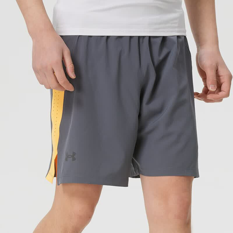安德玛(Under Armour)男装 夏季运动跑步健身训练舒适运动短裤 1376508-026高清大图