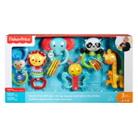 Fisher Price 费雪缤纷动物礼盒FBH62塑料玩具3个月以上