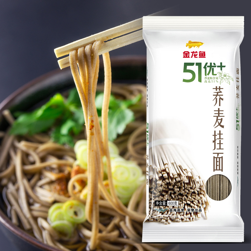 金龙鱼51优+ 荞麦挂面600G
