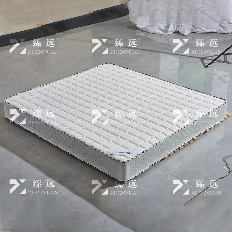 臻远 ZY3120216 席梦思弹簧床垫白色针织面料高弹海绵妙扣弹簧