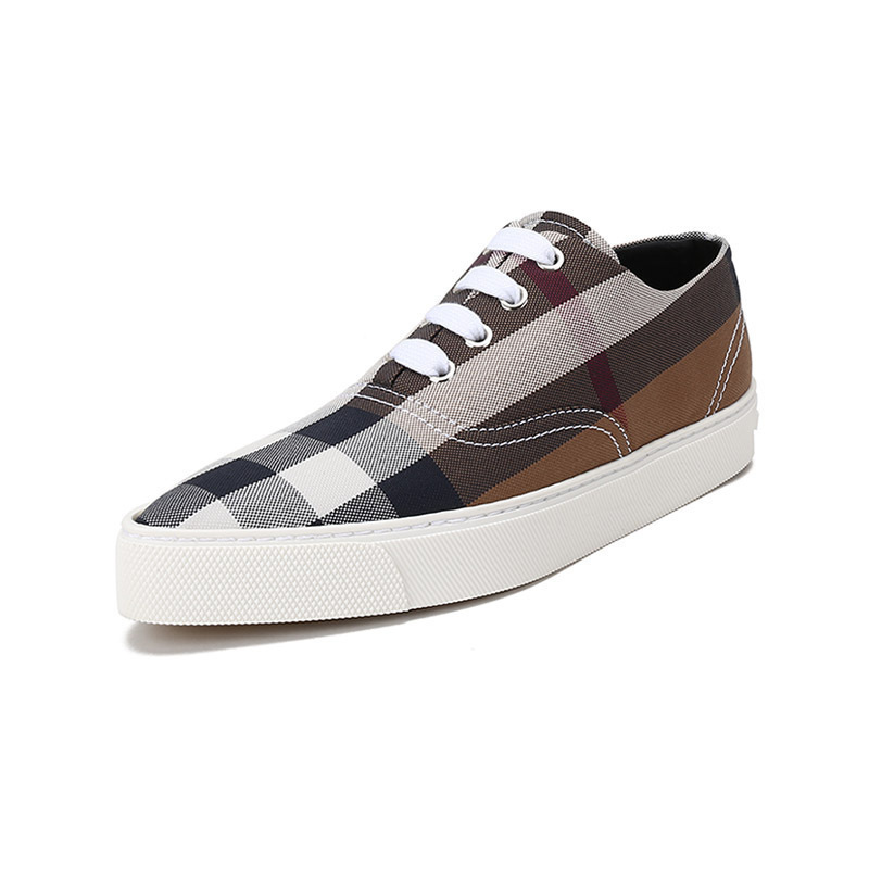 博柏利巴宝莉burberry女款织物尖头系带休闲运动鞋80421371