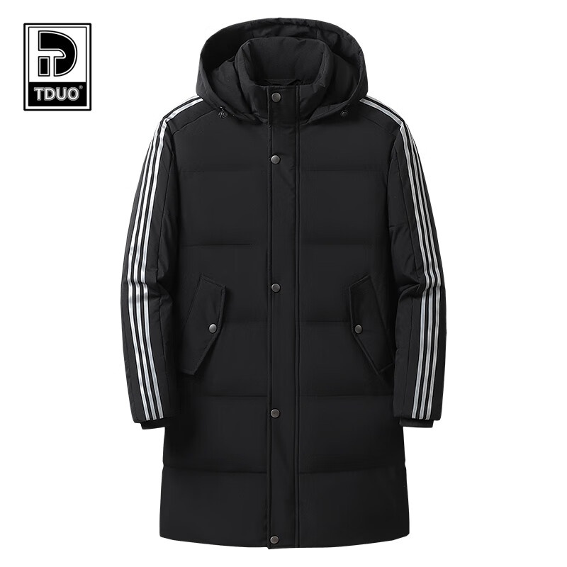 Tduo男女款中长款羽绒服 T07 件高清大图