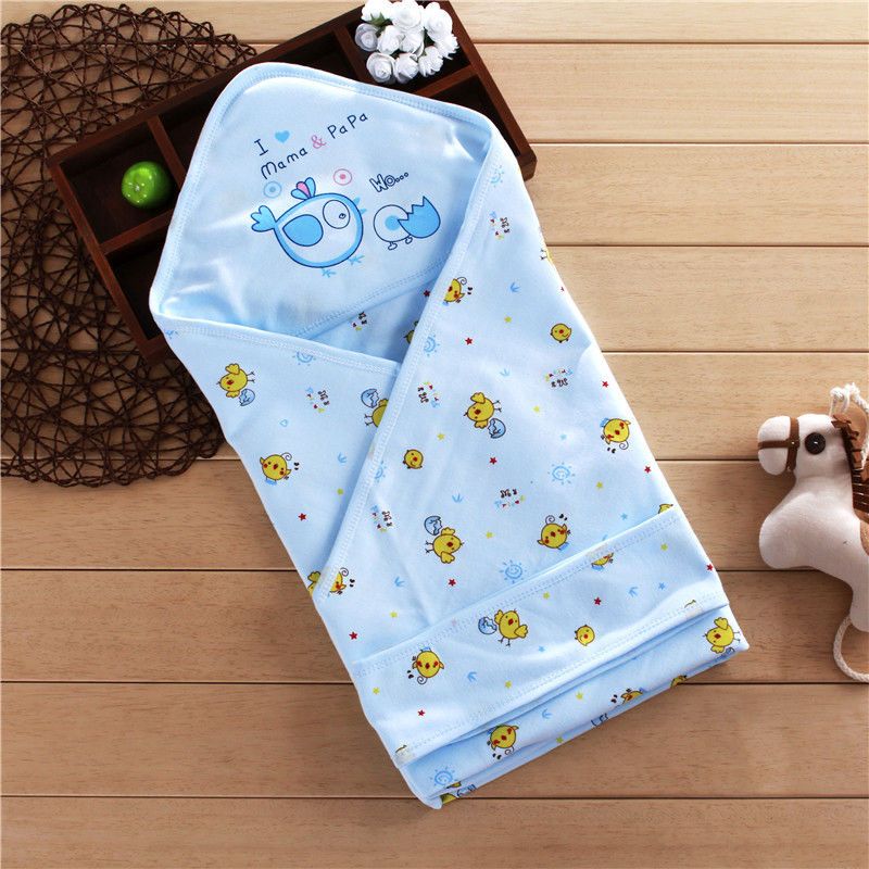 婴儿抱被夏季薄款初生春秋包巾宝宝用品被子夏天的儿包被棉