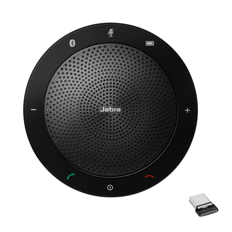 Jabra/捷波朗 Speak 510+适配器 UC版蓝牙音箱免提通话视频会议扬声器USB音响