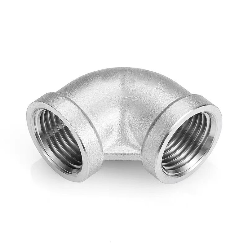 盛京联硕 90度不锈钢内丝弯头DN100 [4寸]304材质个高清大图