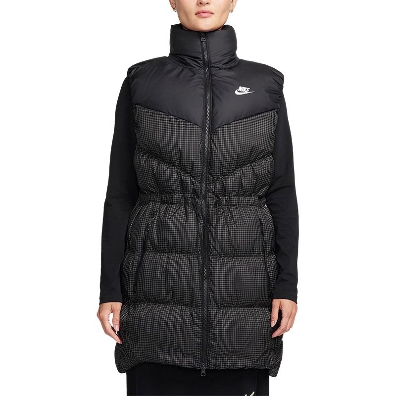 NIKE耐克羽绒背心运动休闲舒适保暖立领女装马甲FN0031-010 Z FN0031-010 XS