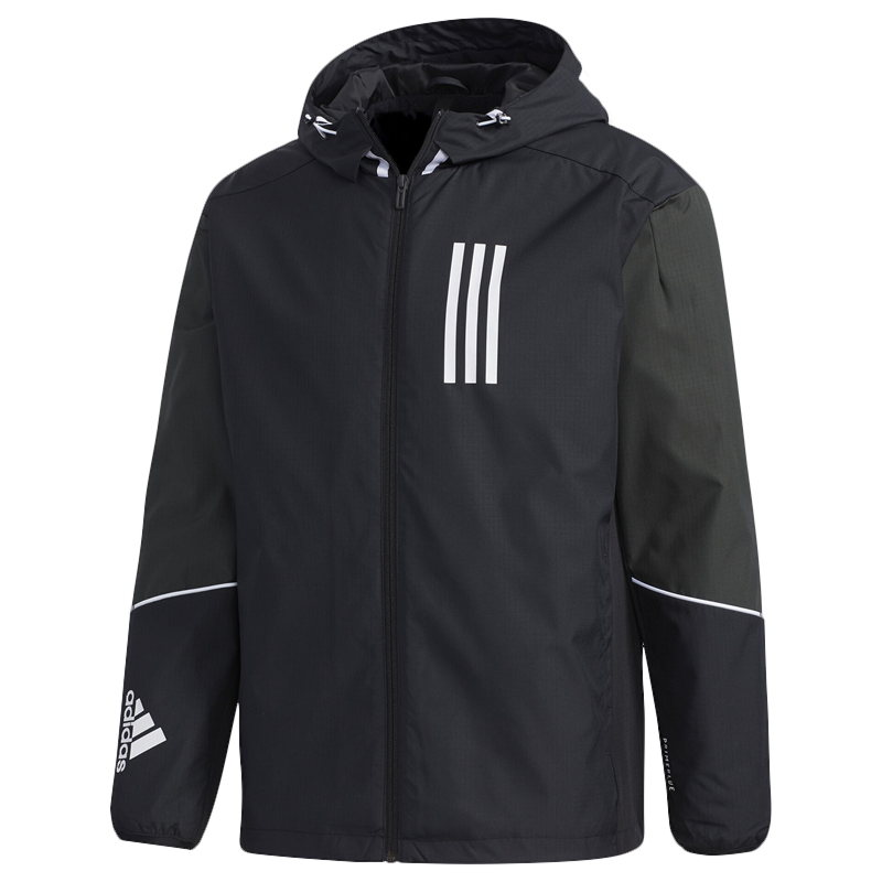 阿迪达斯防风衣男w.n.d梭织加绒夹克gf4023 参数