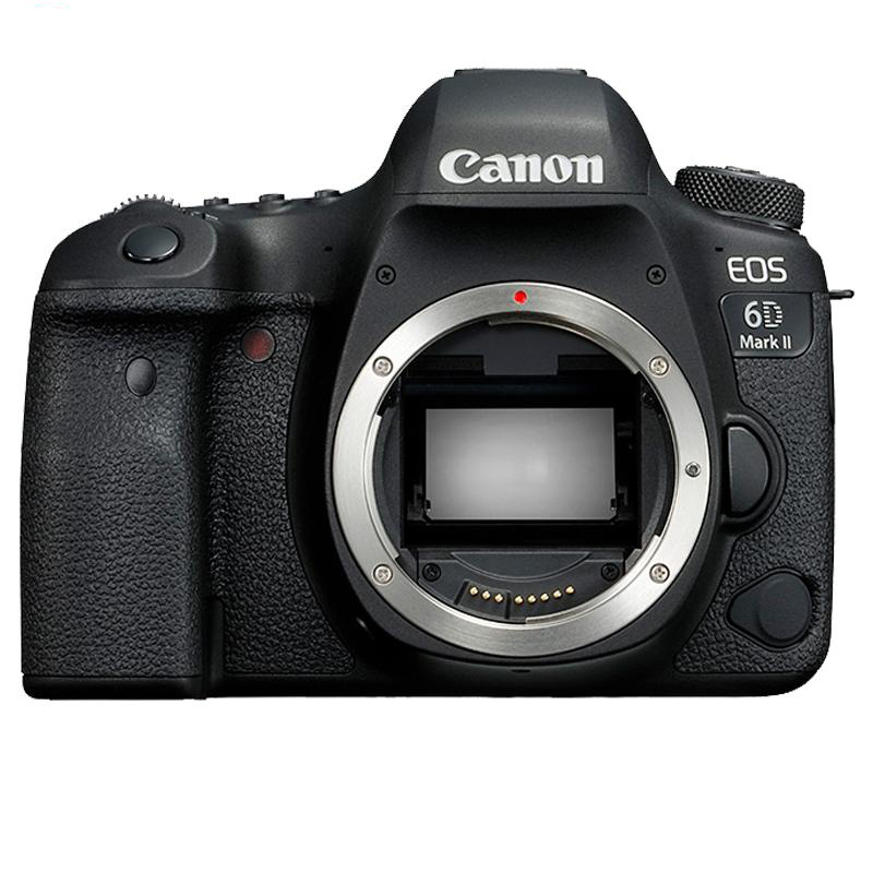 佳能(Canon)EOS 6D2 数码相机专业单反机身 全画幅CMOS 锂电池LP-E6N 约2620万像 双核CMOS