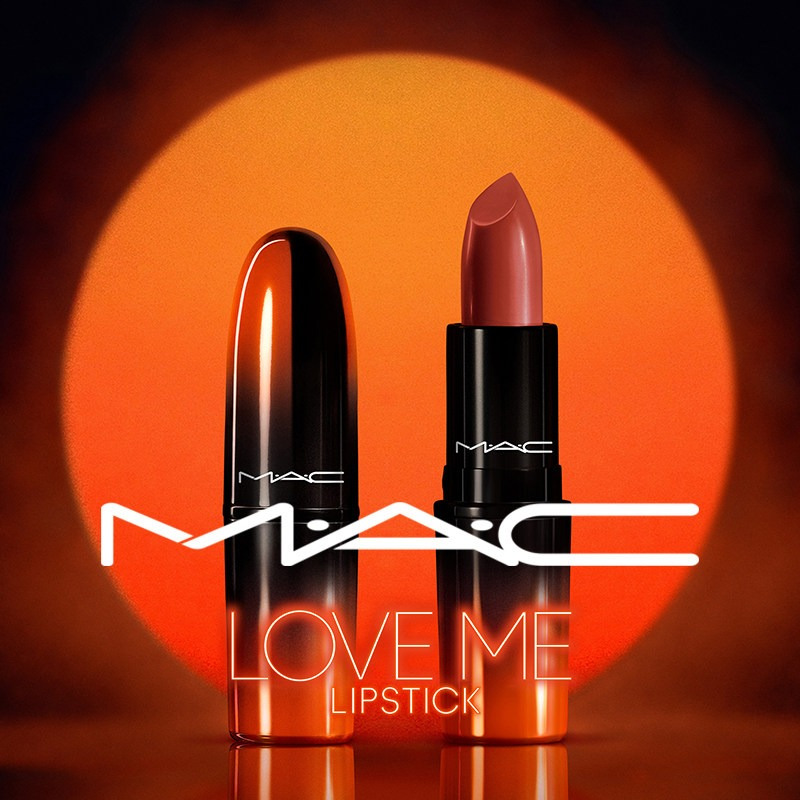 mac魅可全新渐变子弹头口红唇膏3g423浓烈红浆果