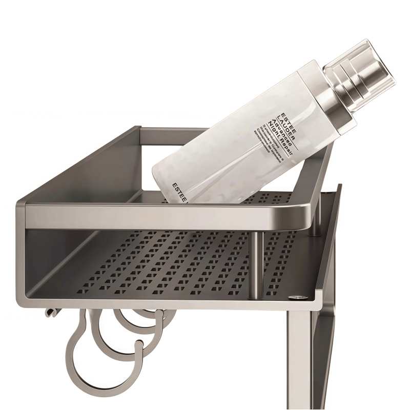 鑫木樽卫生间置物架60cm个高清大图