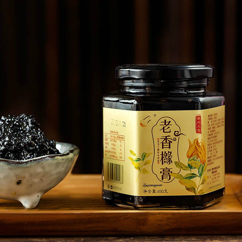 佛手老香黄膏老香橼膏佛手乡黄膏佛手果手工制