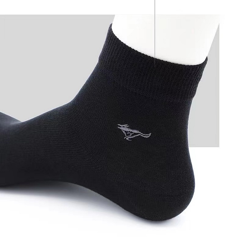 七匹狼septwolves男士袜子男潮莫代尔中筒男士棉袜男袜运动透气冰丝