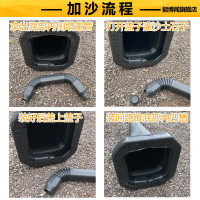 绵冠禁止停车桩警示牌塑料锥桶反光路锥请勿泊车交通路障雪糕桶停车柱