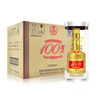 五粮液股份公司出品 100年传奇柔和 52度 浓香型白酒 500ml*6瓶整箱装