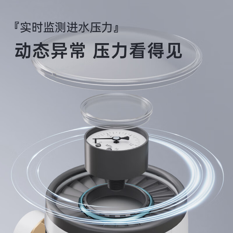 志高6T/h大流量前置过滤器家用反冲洗自来水全屋中央净水器Q5上门安装