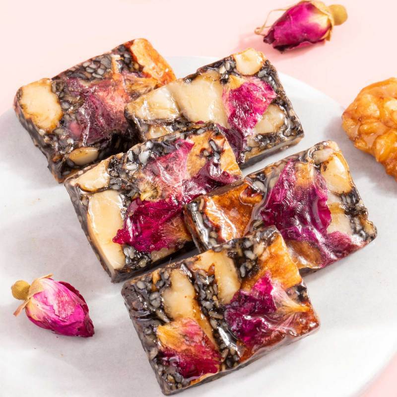 固本堂玫瑰阿胶糕即食纯滋补手工固元糕膏中秋礼盒官方旗舰店正品