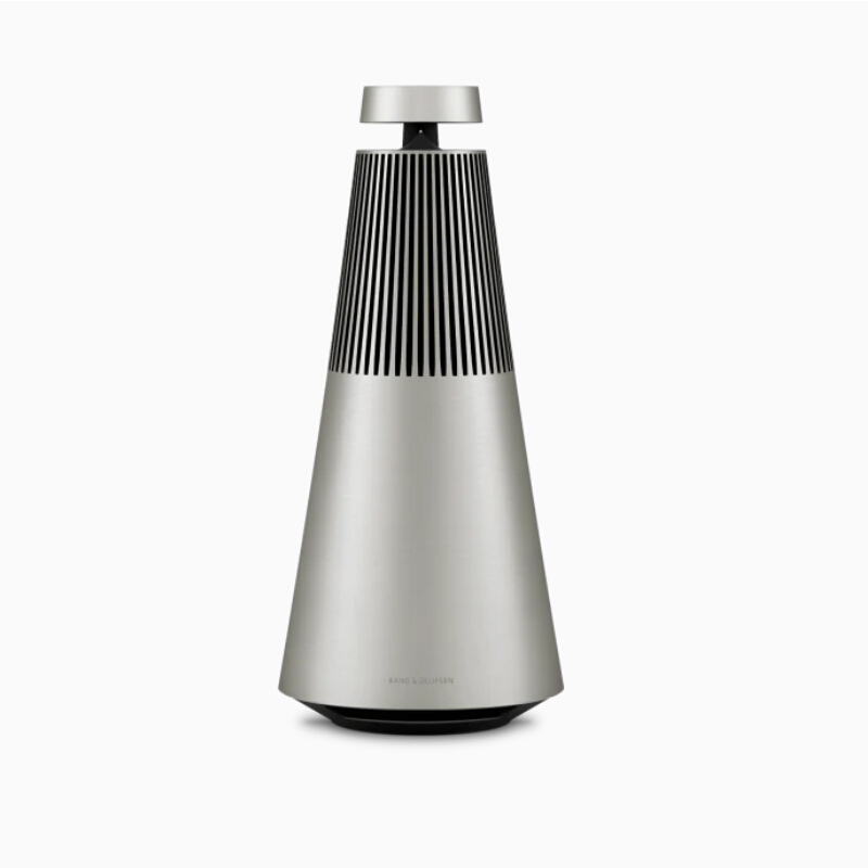 B&O BeoSound2 无线蓝牙WiFi家用HIFI音箱有源低音炮3D环绕客厅桌面多媒体音箱丹麦bo音响 拉丝银