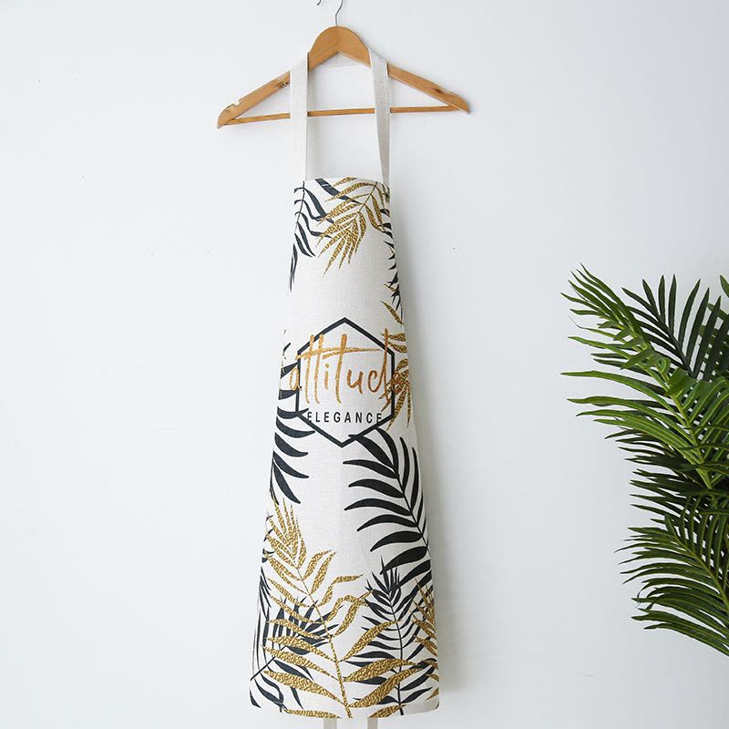 美式田园风围裙碎花小清新厨房家用ins成人园艺绿植时尚防污罩衣图片