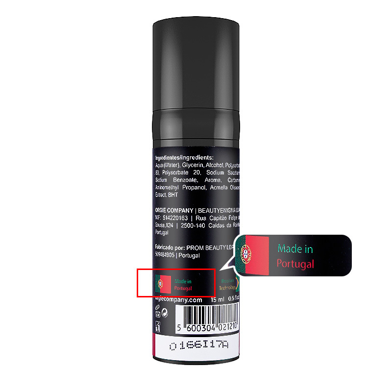 Orgie小红瓶男女通用葡萄牙进口助情女性快感增强液女用助情润滑液 性冷淡快感增强外用凝胶 成人情趣性用品人体润滑高清大图