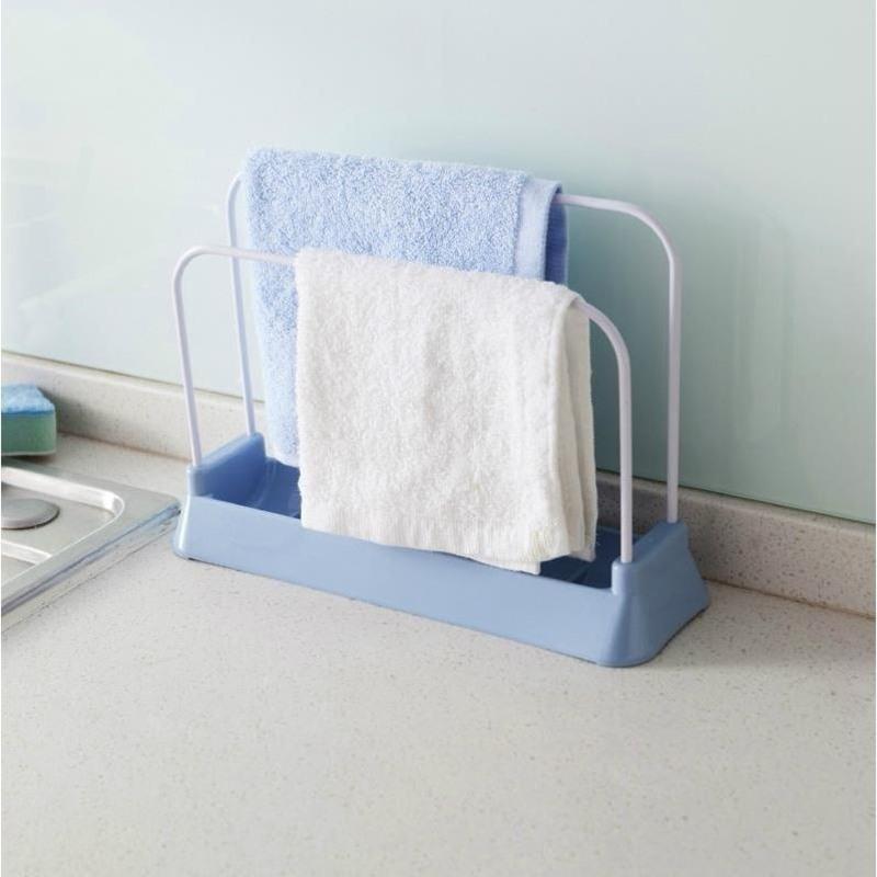 厨房用品砧板架子案板架菜板架沥水置物架抹布百洁布切菜板收纳架