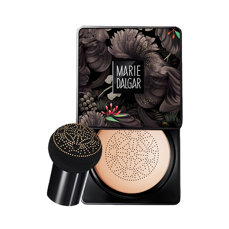 玛丽黛佳mariedalgar小蘑菇头粉底液霜膏气垫保湿遮瑕持久裸妆提亮