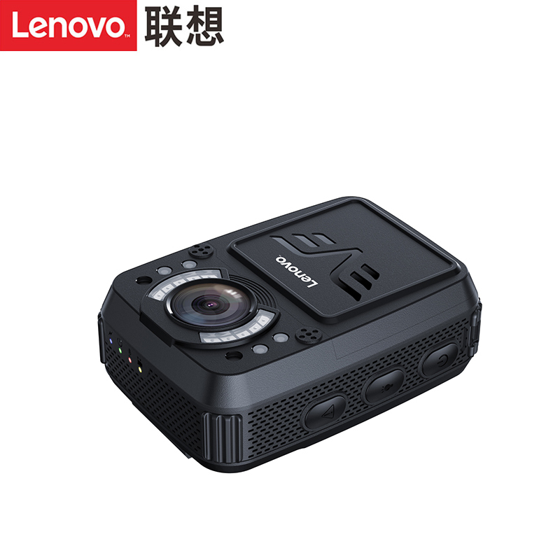 联想(Lenovo)DSJ-8H GPS定位执法记录仪可换电池WIFI远程监控2K高清红外夜视现场音视频记录仪32G黑色