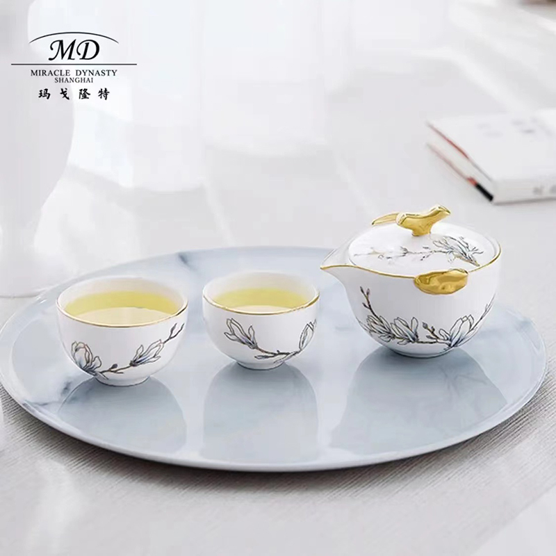 玛戈隆特 进博盛宴青云旅行茶具 4头2人份 1.04.55303高清大图