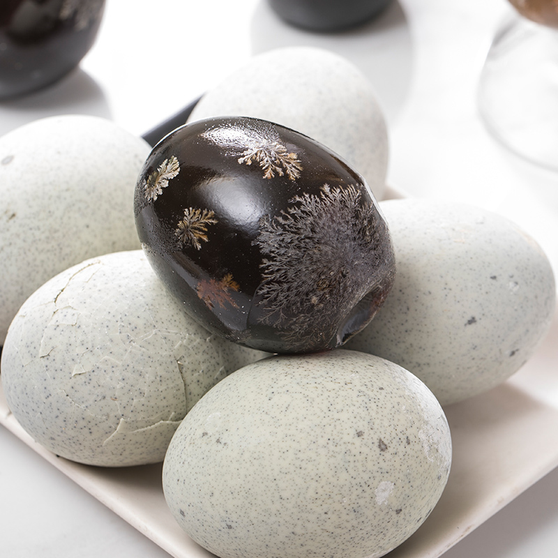 中华特色高邮馆88baba牌高邮松花蛋皮蛋变蛋50克20枚华东